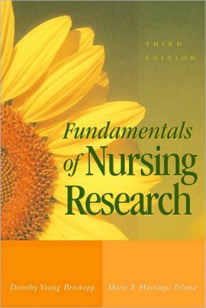 Fundamentals of nursing research magazine reviews