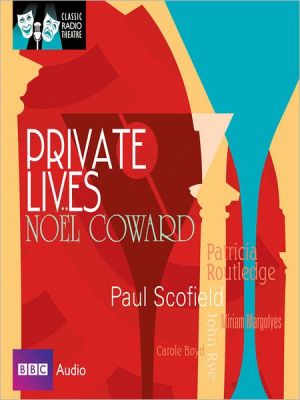 Private Lives book written by Noel Coward