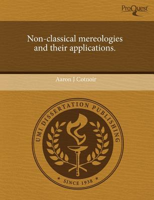 Non-Classical Mereologies and Their Applications. magazine reviews