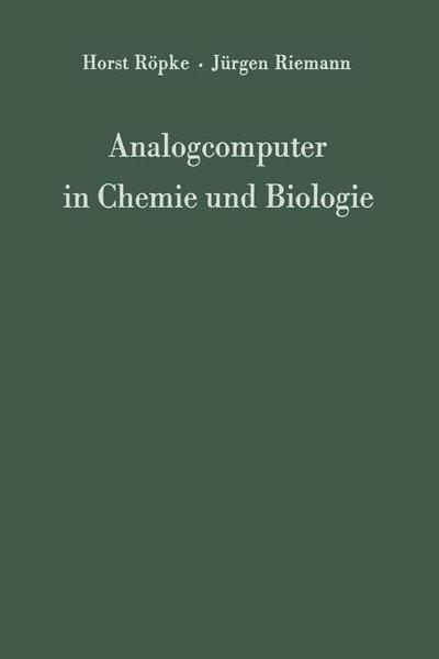 Analogcomputer in Chemie Und Biologie magazine reviews