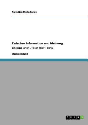 Zwischen Information Und Meinung magazine reviews