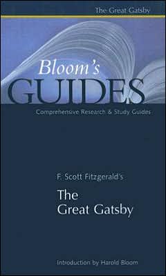 F. Scott Fitzgerald's The Great Gatsby book written by Harold Bloom