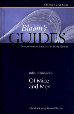 John Steinbeck's of Mice and Men book written by Harold Bloom