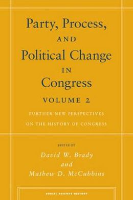 Party, Process, and Political Change in Congress, Volume 2 magazine reviews