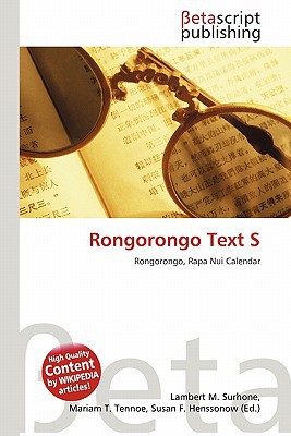 Rongorongo Text S magazine reviews