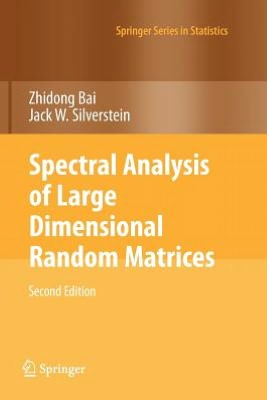 Spectral Analysis of Large Dimensional Random Matrices magazine reviews