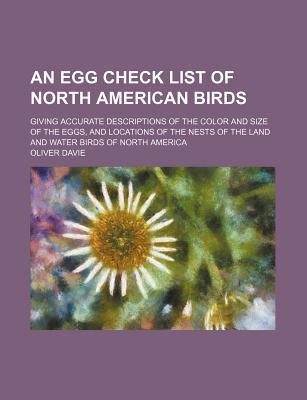 An Egg Check List of North American Birds magazine reviews