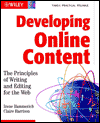 Developing online content magazine reviews