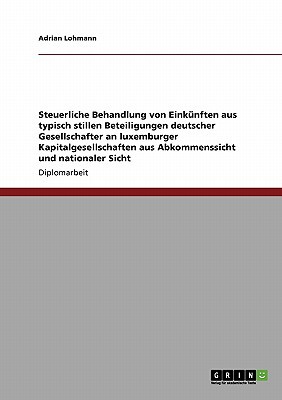 Steuerliche Behandlung Von Eink Nften Aus Typisch Stillen Beteiligungen Deutscher Gesellschafter an  magazine reviews