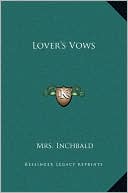 Lover's Vows book written by Mrs. Inchbald