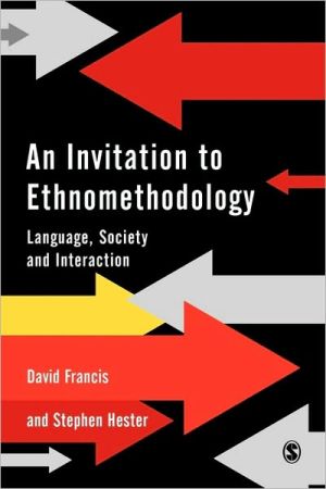 An Invitation to Ethnomethodology magazine reviews