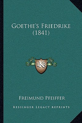 Goethe's Friedrike magazine reviews