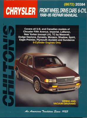 Chrysler Front-Wheel Drive Cars magazine reviews
