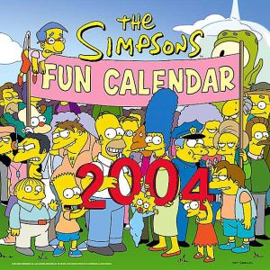 The Simpsons 2004 Fun Calendar magazine reviews