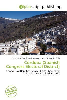 C Rdoba (Spanish Congress Electoral District), , C Rdoba (Spanish Congress Electoral District)