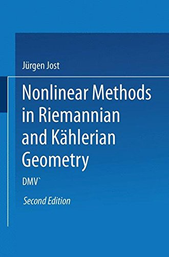 Nonlinear methods in Riemannian and Kählerian geometry magazine reviews