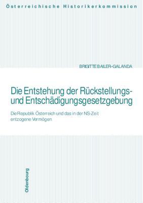 Die Entstehung Der Ruckstellungs- Und Entschadigungsgesetzgebung magazine reviews