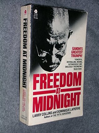 Freedom at Midnight book written by Larry Collins, Dominique Lapierre