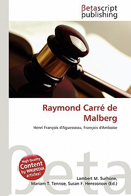 Raymond Carr de Malberg magazine reviews