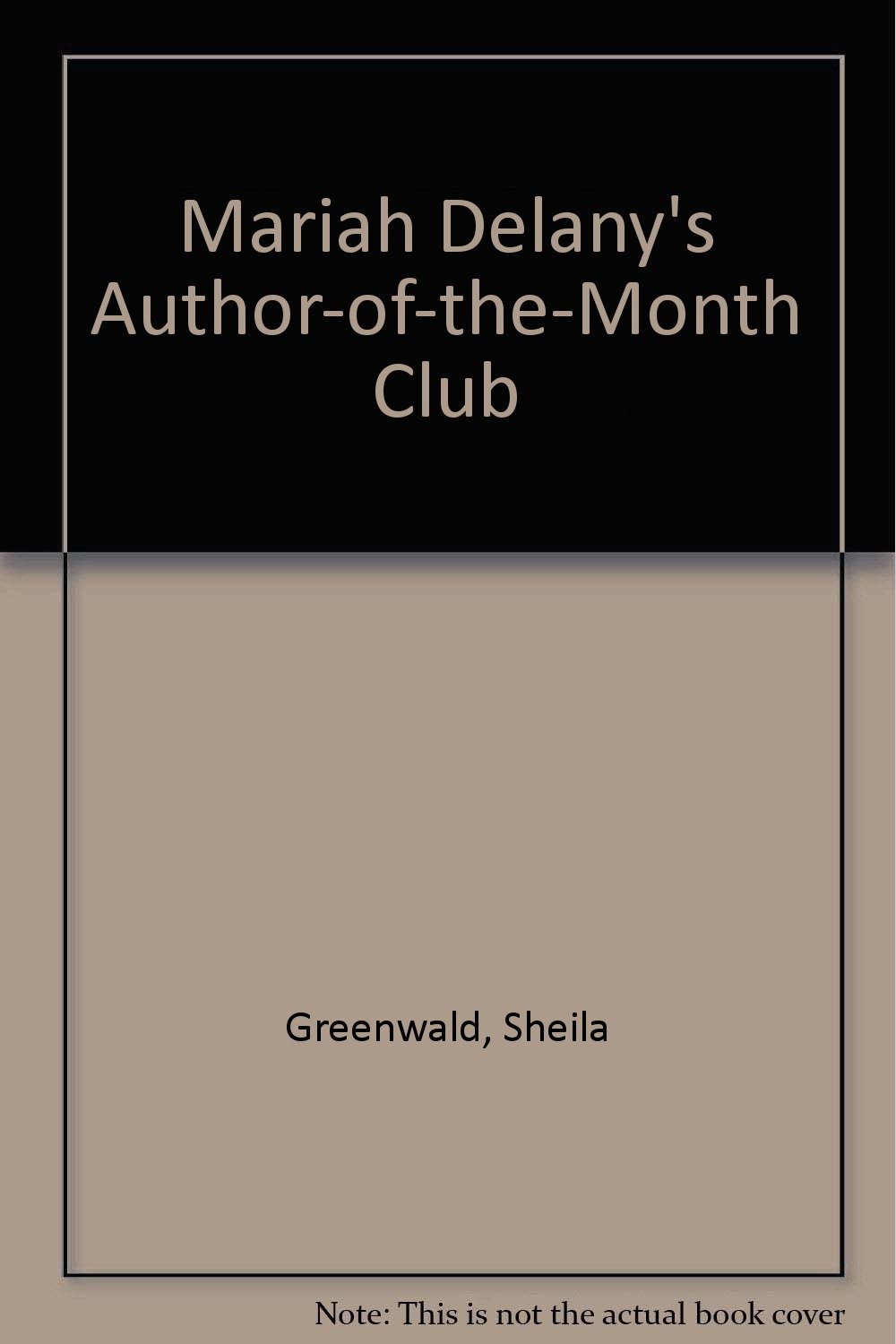 Mariah Delany's author-of-the-month club magazine reviews