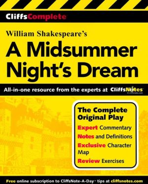 CliffsComplete Shakespeare's A Midsummer Nights Dream book written by Michael McMahon