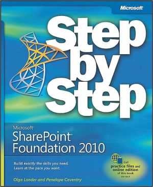 Microsoft Sharepoint Foundation 2010 Step by Step magazine reviews