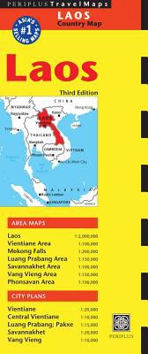 Laos Travel Map Third Edition magazine reviews