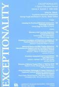 Exceptionality A Special Education Journal magazine reviews