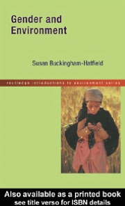 Gender and Environment book written by Susan Buckingham-Hatfield