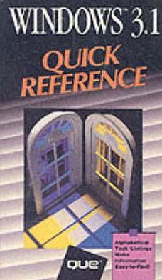 Windows 3. 1 quick reference magazine reviews