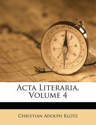 ACTA Literaria, Volume 4 magazine reviews