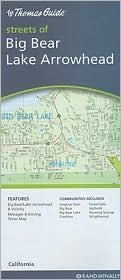 Big Bear/Lake Arrowhead, California Map magazine reviews