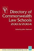 Directory of Commonwealth Law Schools 2003/2004 magazine reviews