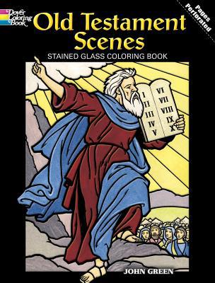 Old Testament Scenes Stained Glass Coloring Book magazine reviews
