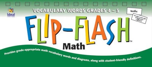 Flip-Flash Math: Vocabulary, Grades 4-5 magazine reviews