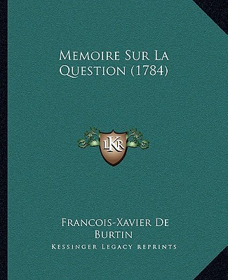 Memoire Sur La Question magazine reviews