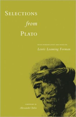 Selections from Plato book written by Lewis Leaming Forman