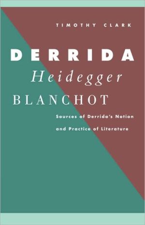 Derrida, Heidegger, Blanchot magazine reviews