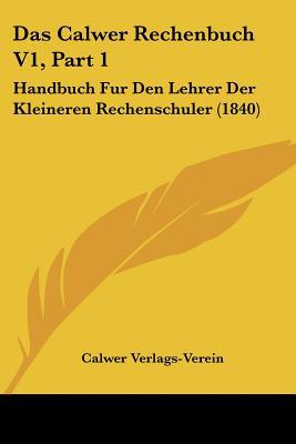 Das Calwer Rechenbuch V1, Part 1 magazine reviews