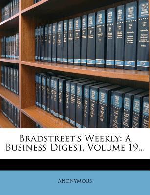 Bradstreet's Weekly magazine reviews