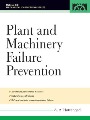 Plant and Machinery Failure Prevention book written by A. Hattangadi