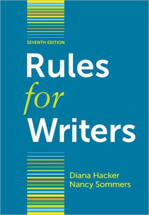 Rules for Writers With Tabs magazine reviews