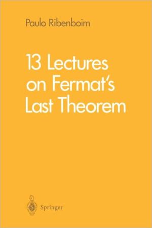 13 Lectures on Fermat's Last Theorem magazine reviews