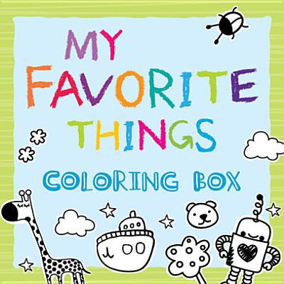 My Favorite Things Coloring Block magazine reviews