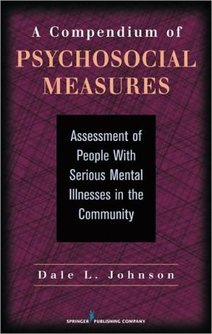 A Compendium of Psychosocial Measures magazine reviews