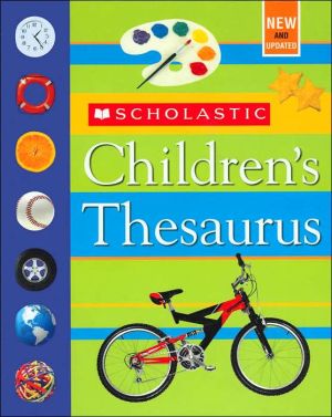 Scholastic Children's Thesaurus book written by Bollard