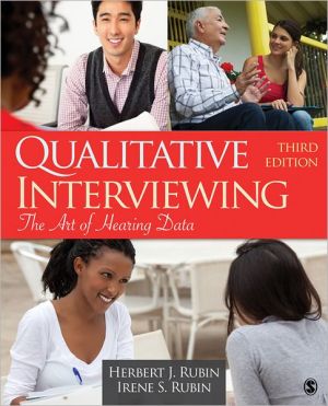 Qualitative Interviewing: The Art of Hearing Data magazine reviews