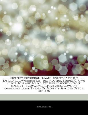 Articles on Property, Including, , Articles on Property, Including