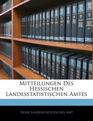 Mitteilungen Des Hessischen Landesstatistischen Amtes magazine reviews