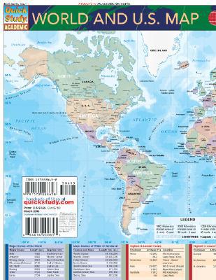 World & Us Map Quick Study Reference Guide magazine reviews